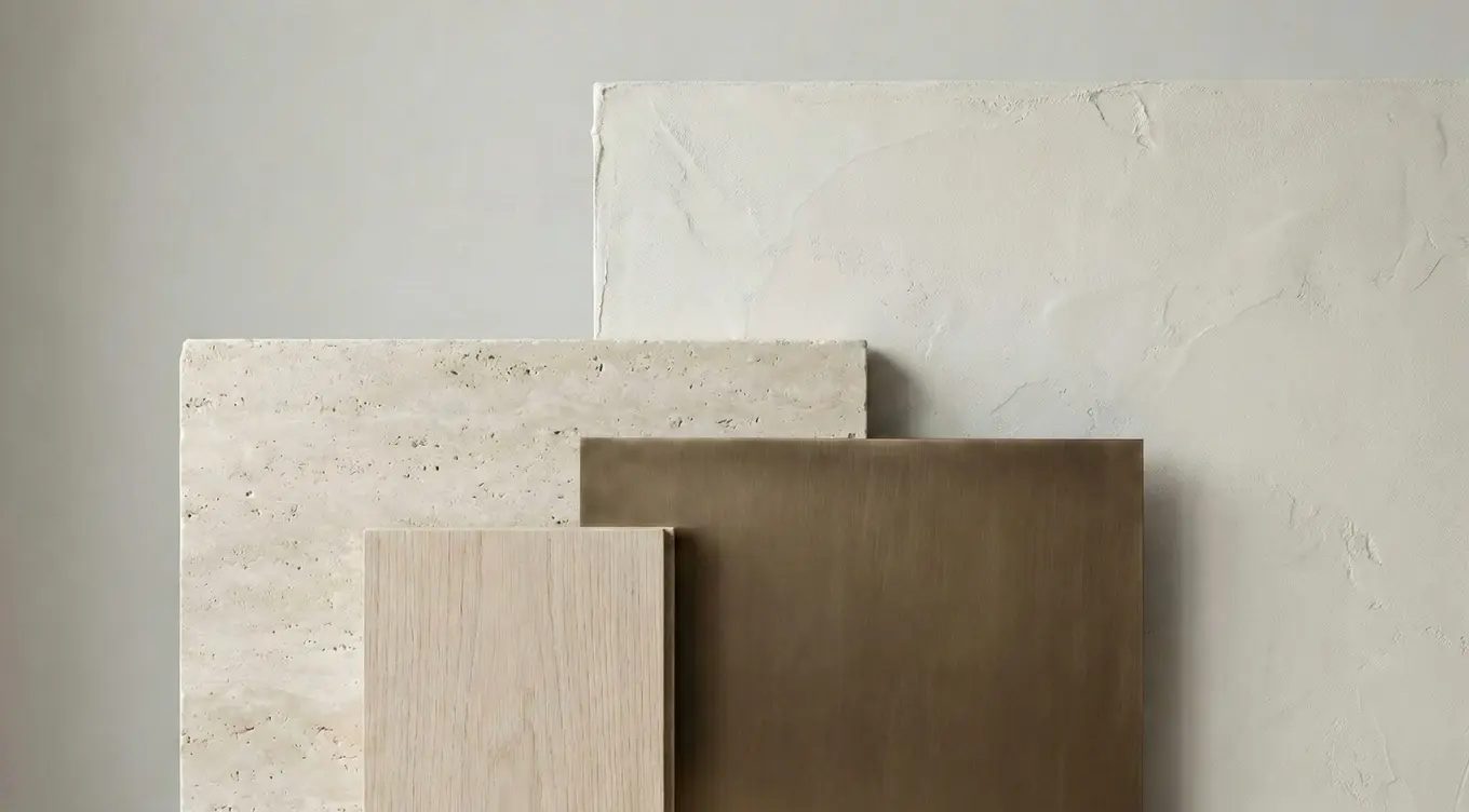 Materiais e acabamentos